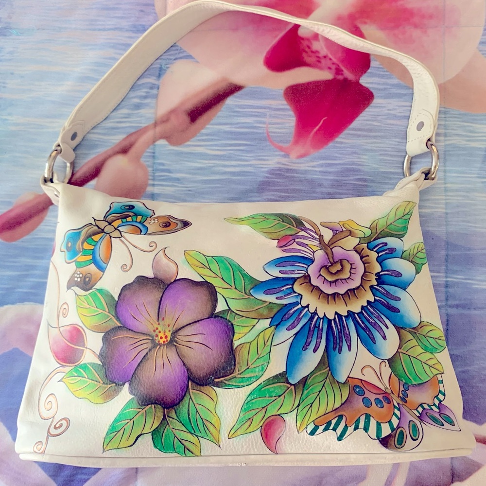 Biacci Hand painted Leather bag